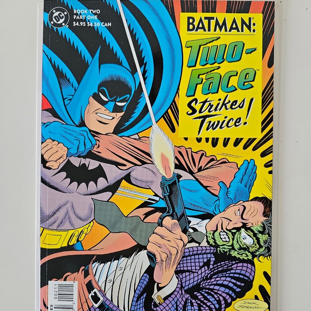 BATMAN: Two-Face Strikes Twice! 1993 Book Two - Part 1 & Part 2 Comic Book VF/NM